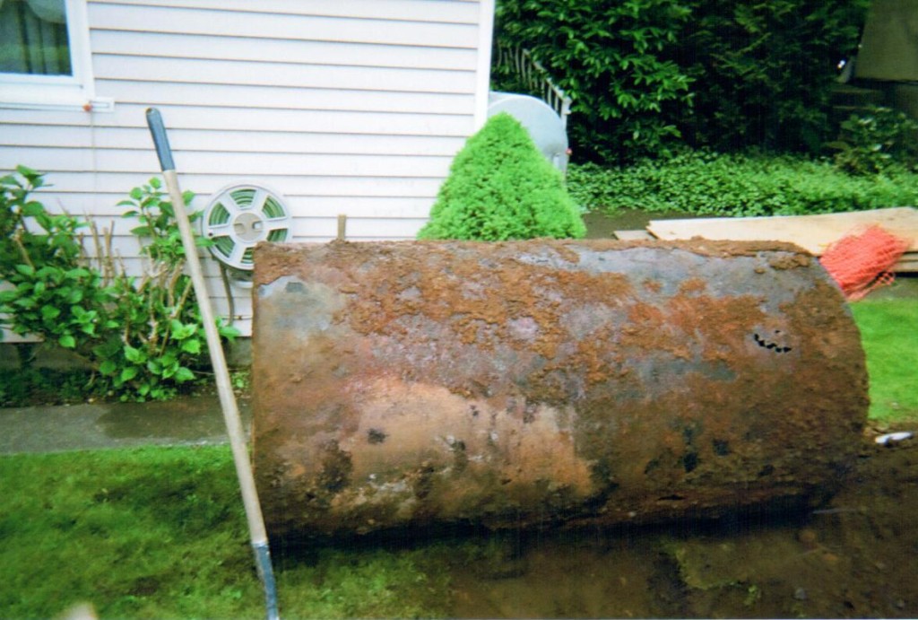Old Oil Tank